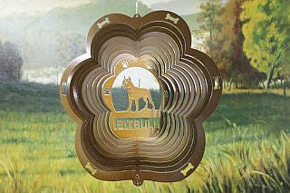 12"Dog Breed Wind Spinner - Copper - WagALotBowWow