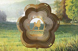 12"Dog Breed Wind Spinner - Copper - WagALotBowWow