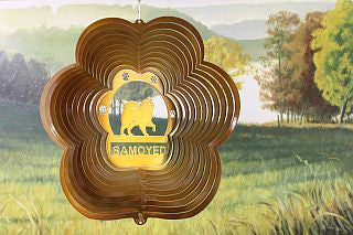 12"Dog Breed Wind Spinner - Copper - WagALotBowWow
