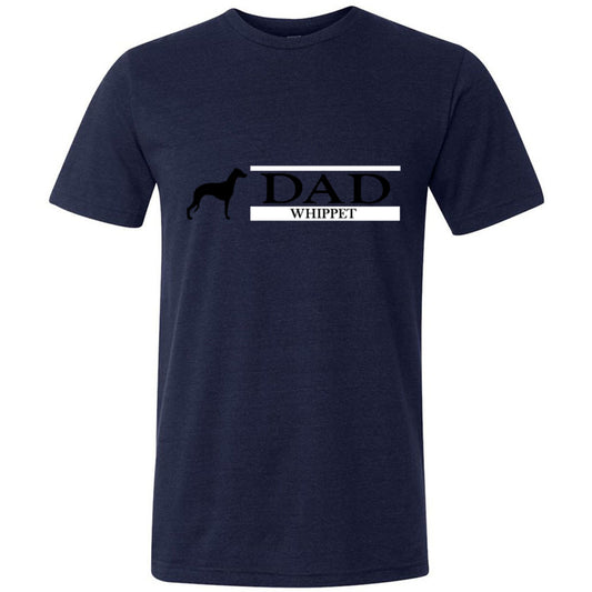 Whippet Dad Unisex Triblend Short Sleeve Tee - WagALotBowWow