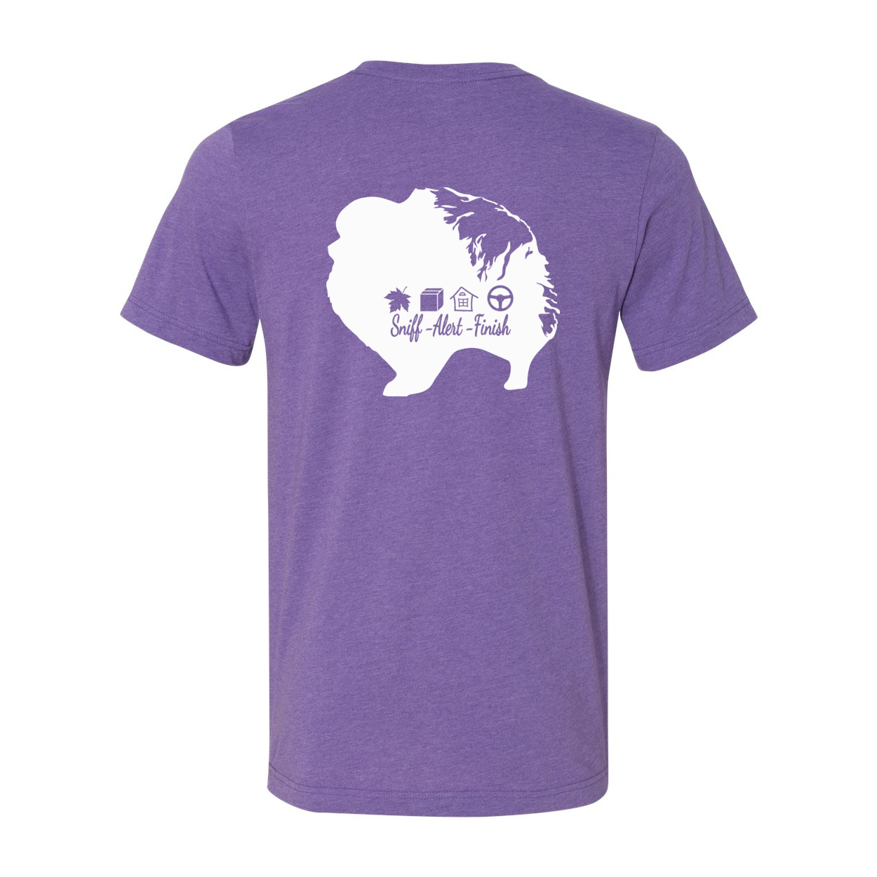 Pomeranian Scent F/B Unisex SS Jersey Tee - WagALotBowWow