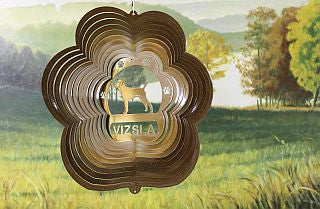 12"Dog Breed Wind Spinner - Copper - WagALotBowWow
