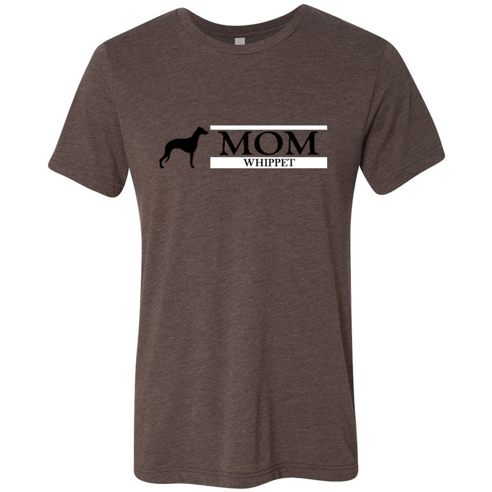 Whippet Mom Unisex Triblend Short Sleeve Tee - WagALotBowWow