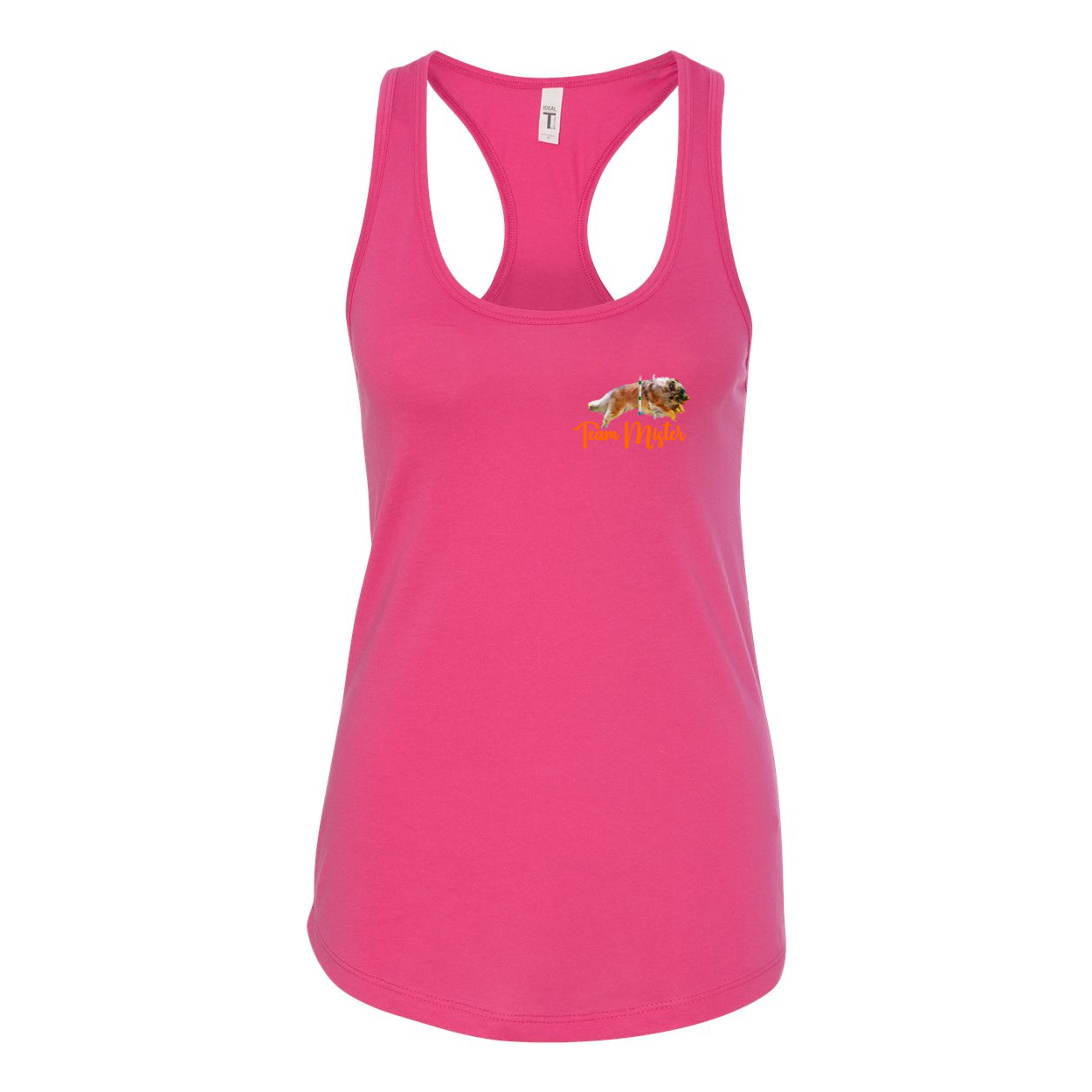 Orlando shirt2 Women's Ideal Racerback Tank - WagALotBowWow