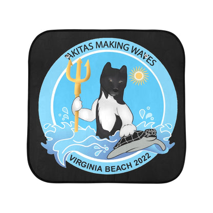 VA Beach Making Waves Car Shade (2 pieces) - WagALotBowWow