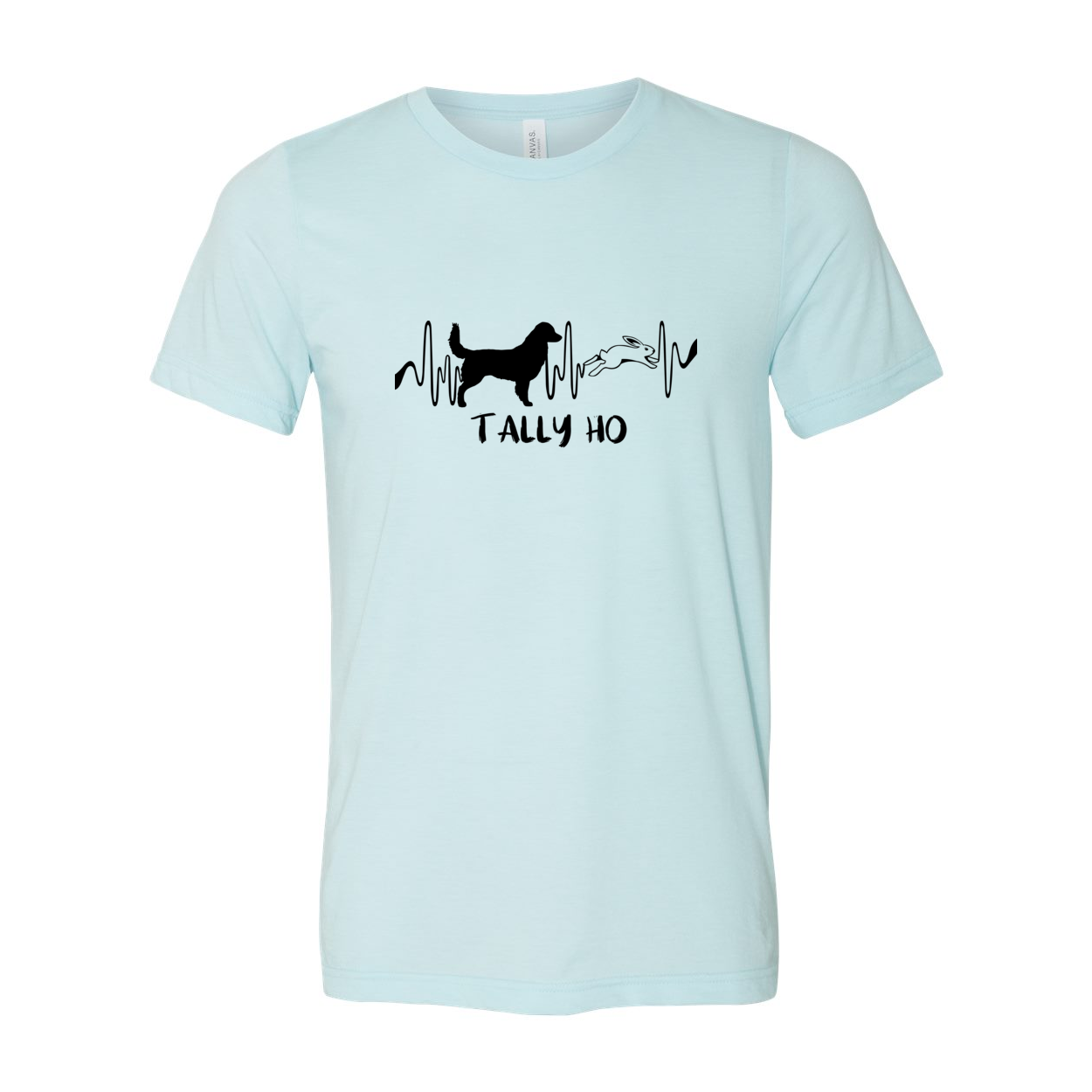 NSToller Tally Ho Unisex SS Shades of Blue - WagALotBowWow