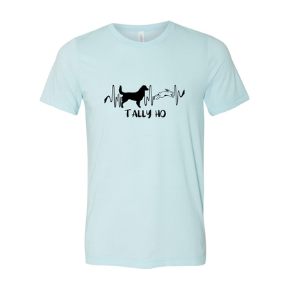 NSToller Tally Ho Unisex SS Shades of Blue - WagALotBowWow