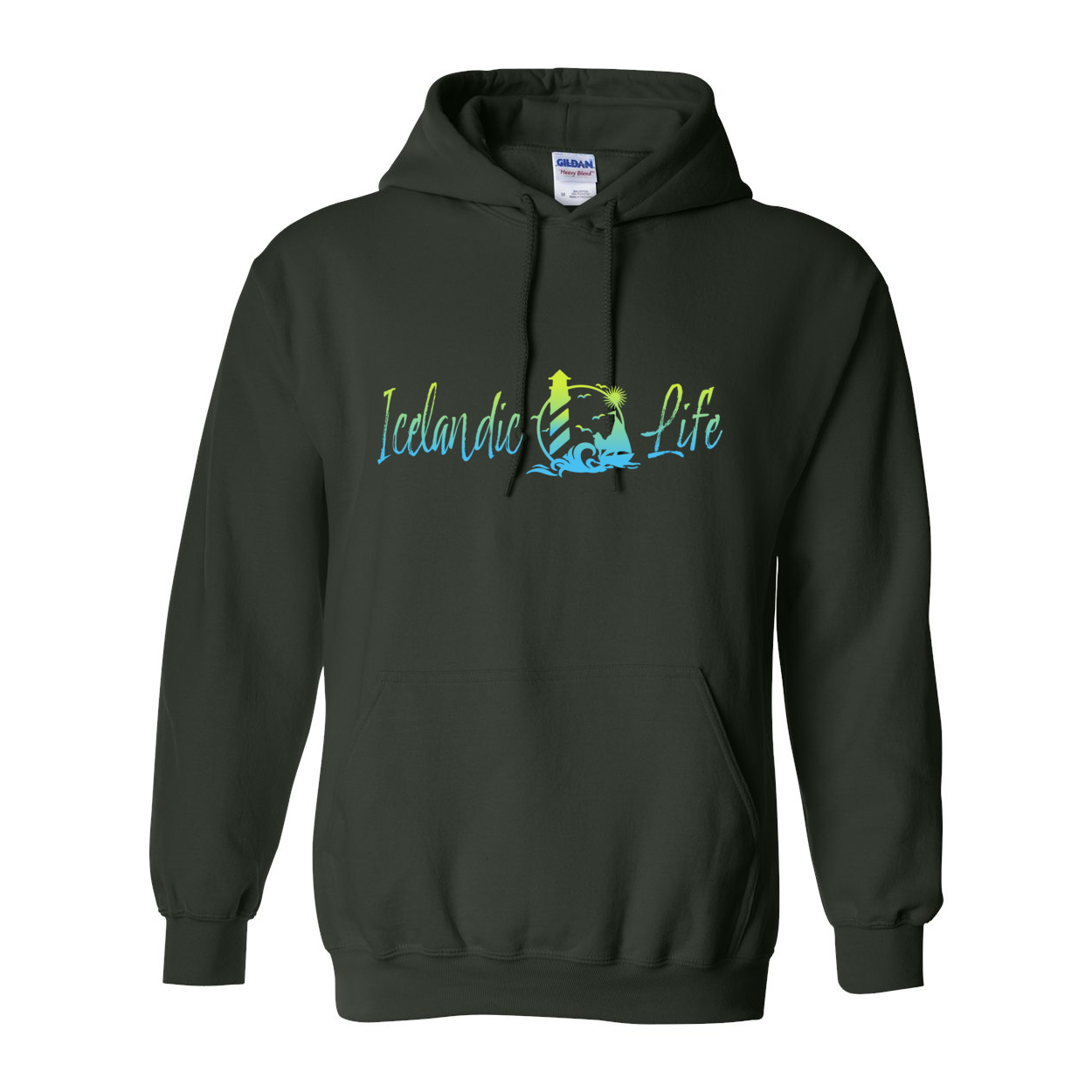Icelandic Life Gildan Hoodie - WagALotBowWow