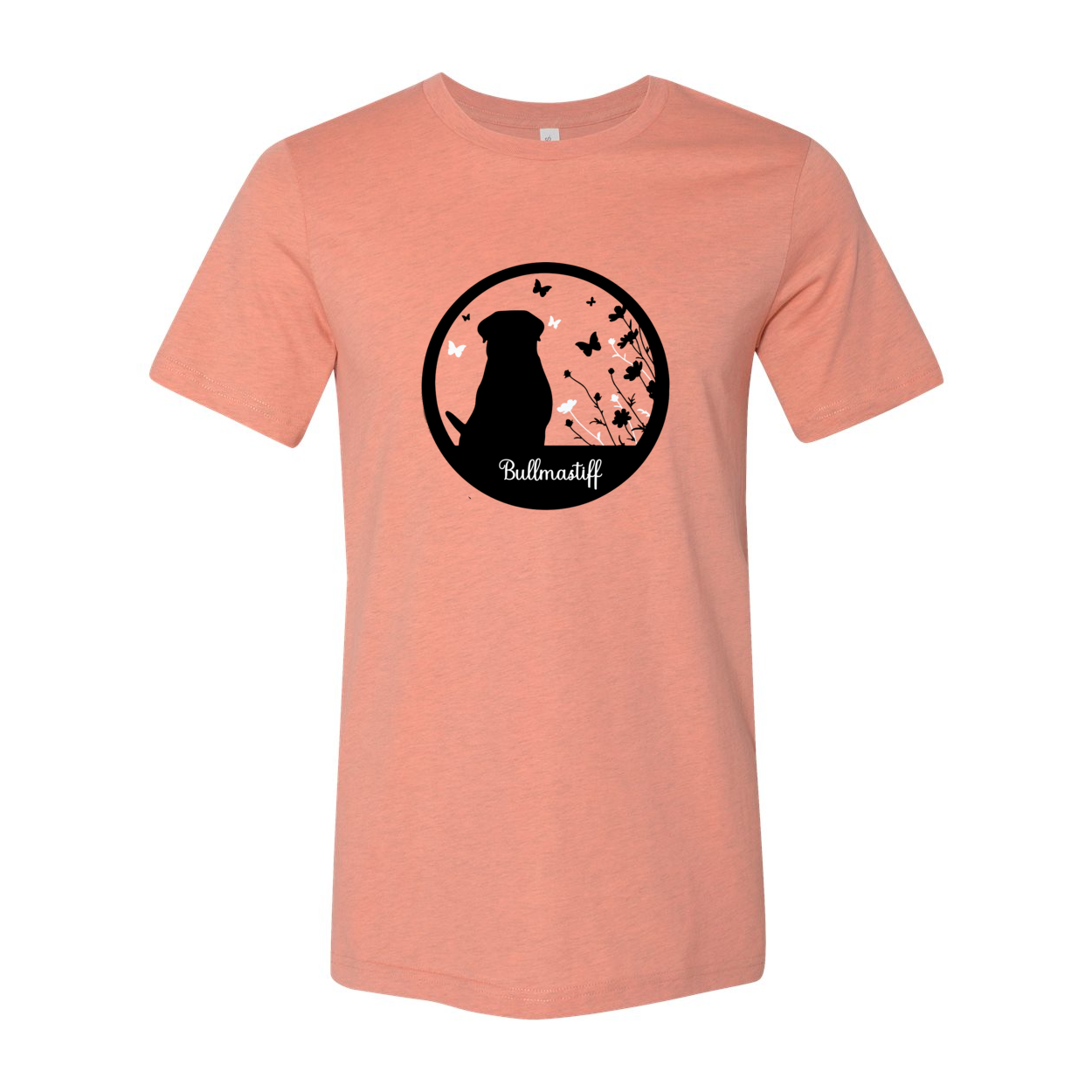 Bullmastiff Flowers Unisex SS 2XL,3XL,4XL - WagALotBowWow