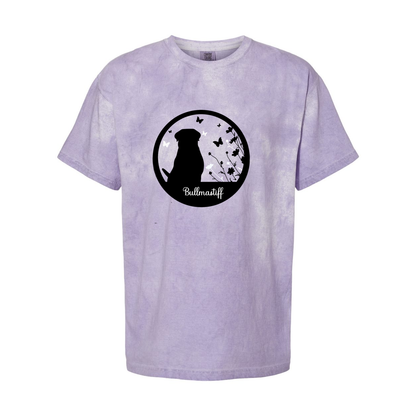 Bullmastiff Flowers Colorblast T-Shirt - WagALotBowWow
