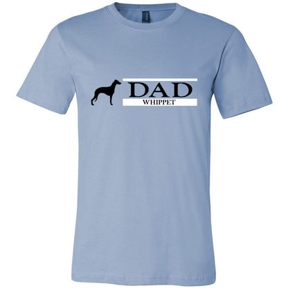 Whippet Dad Unisex Short Sleeve Jersey Tee - WagALotBowWow