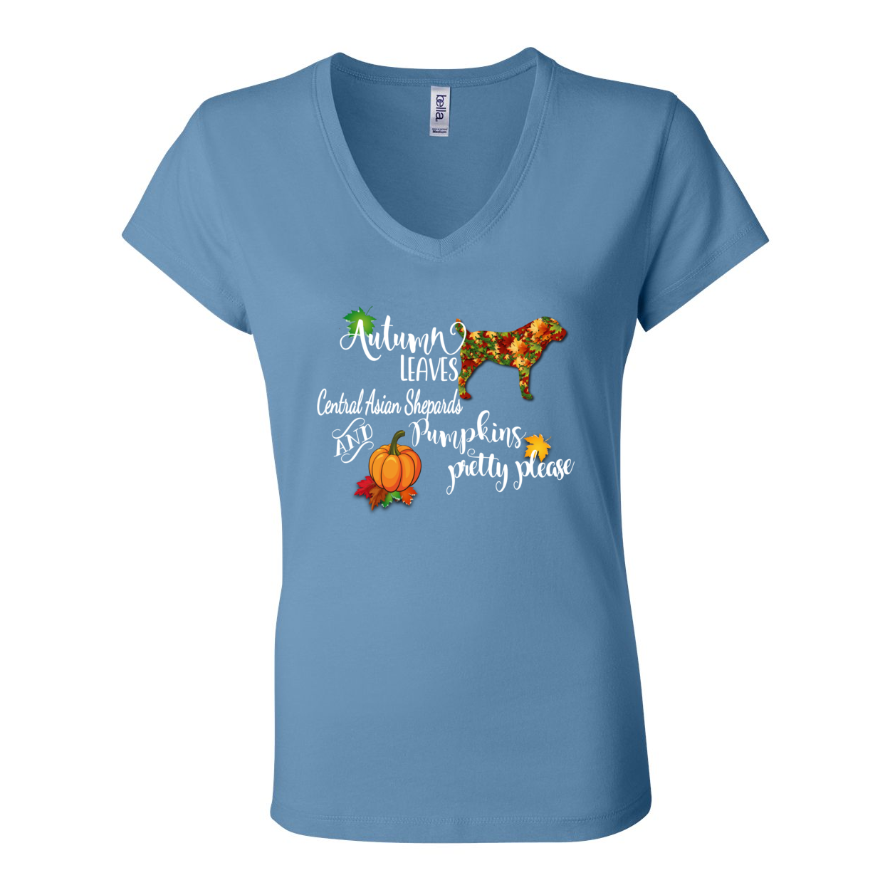 CAS Autumn Short Sleeve Jersey V-Neck Tee - WagALotBowWow