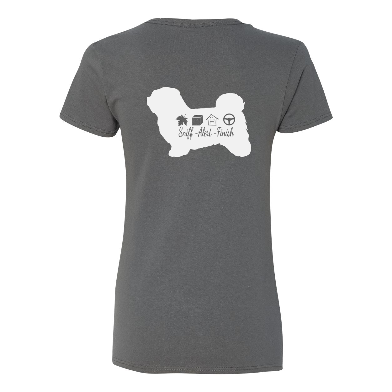 Havanese Scent F/B Women's V-Neck T-Shirt - WagALotBowWow