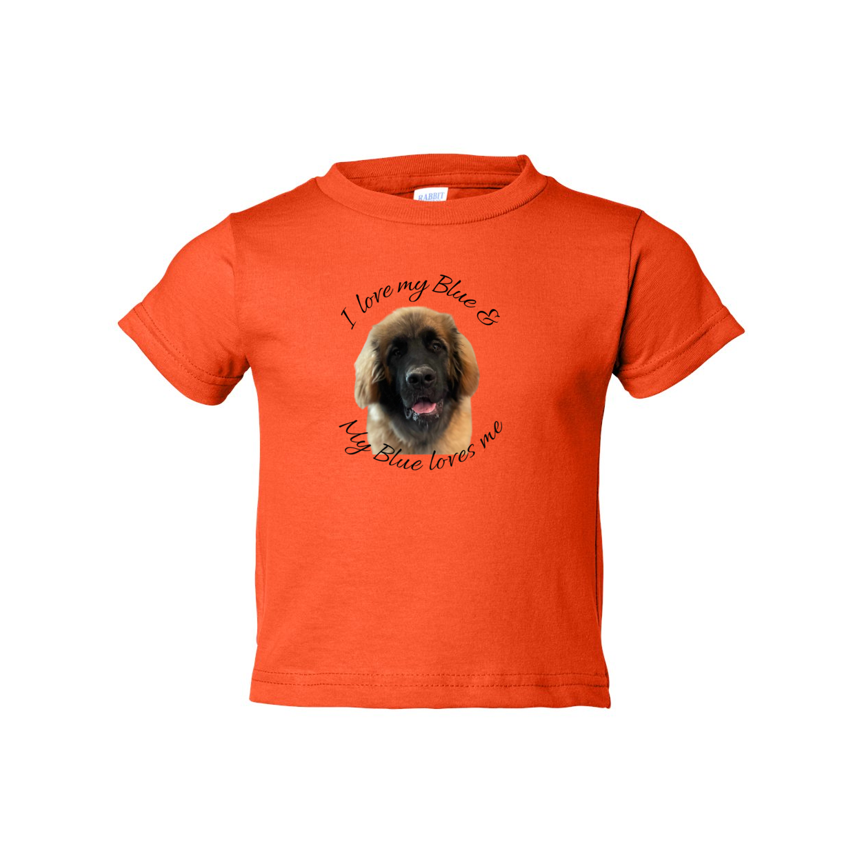 Love Blue Toddler Cotton Jersey Tee - WagALotBowWow