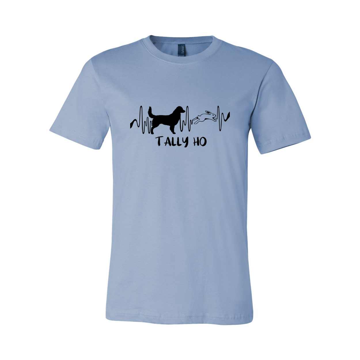 NSToller Tally Ho Unisex SS Shades of Blue - WagALotBowWow