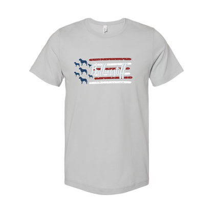 Test Flag Unisex Short Sleeve Jersey Tee - WagALotBowWow