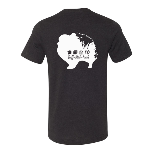 Pomeranian Scent F/B Unisex SS Jersey Tee - WagALotBowWow