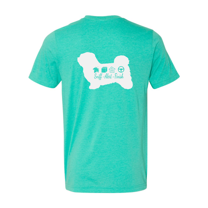 Havanese Scent F/B Unisex SS Jersey Tee - WagALotBowWow