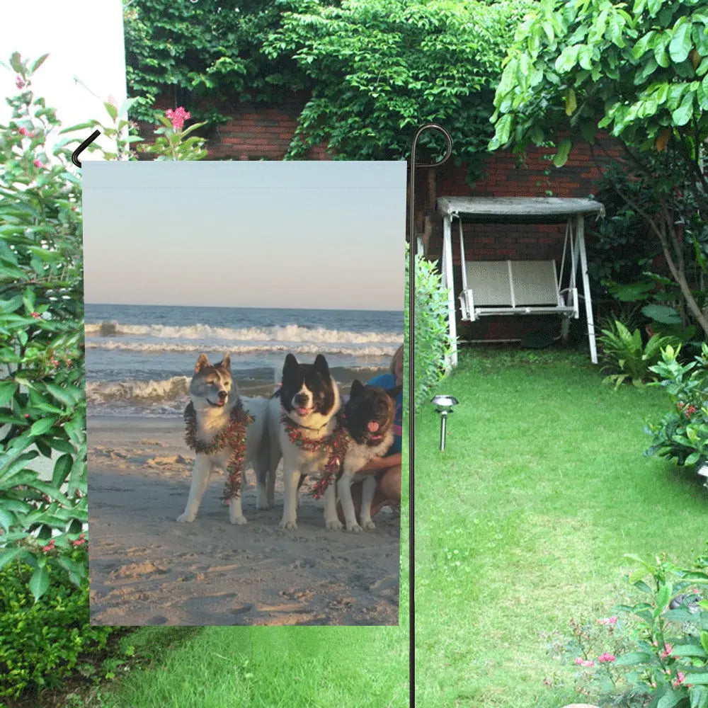 Customized Garden Flag Without Flagpole - WagALotBowWow