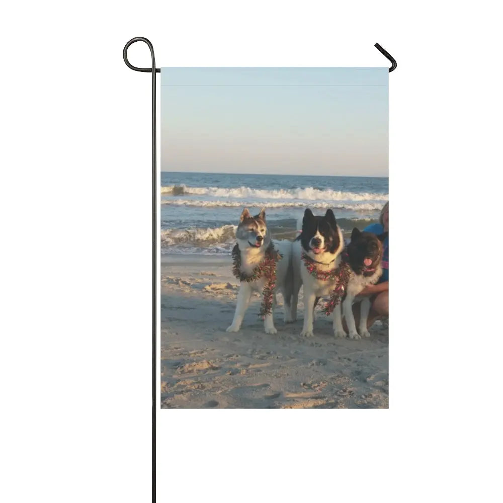 Customized Garden Flag Without Flagpole - WagALotBowWow