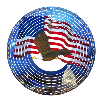 Patriotic Wind Spinners - WagALotBowWow