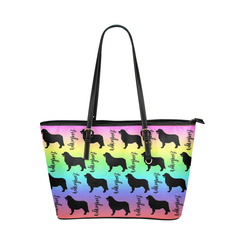 Leonberger Leather Tote - WagALotBowWow