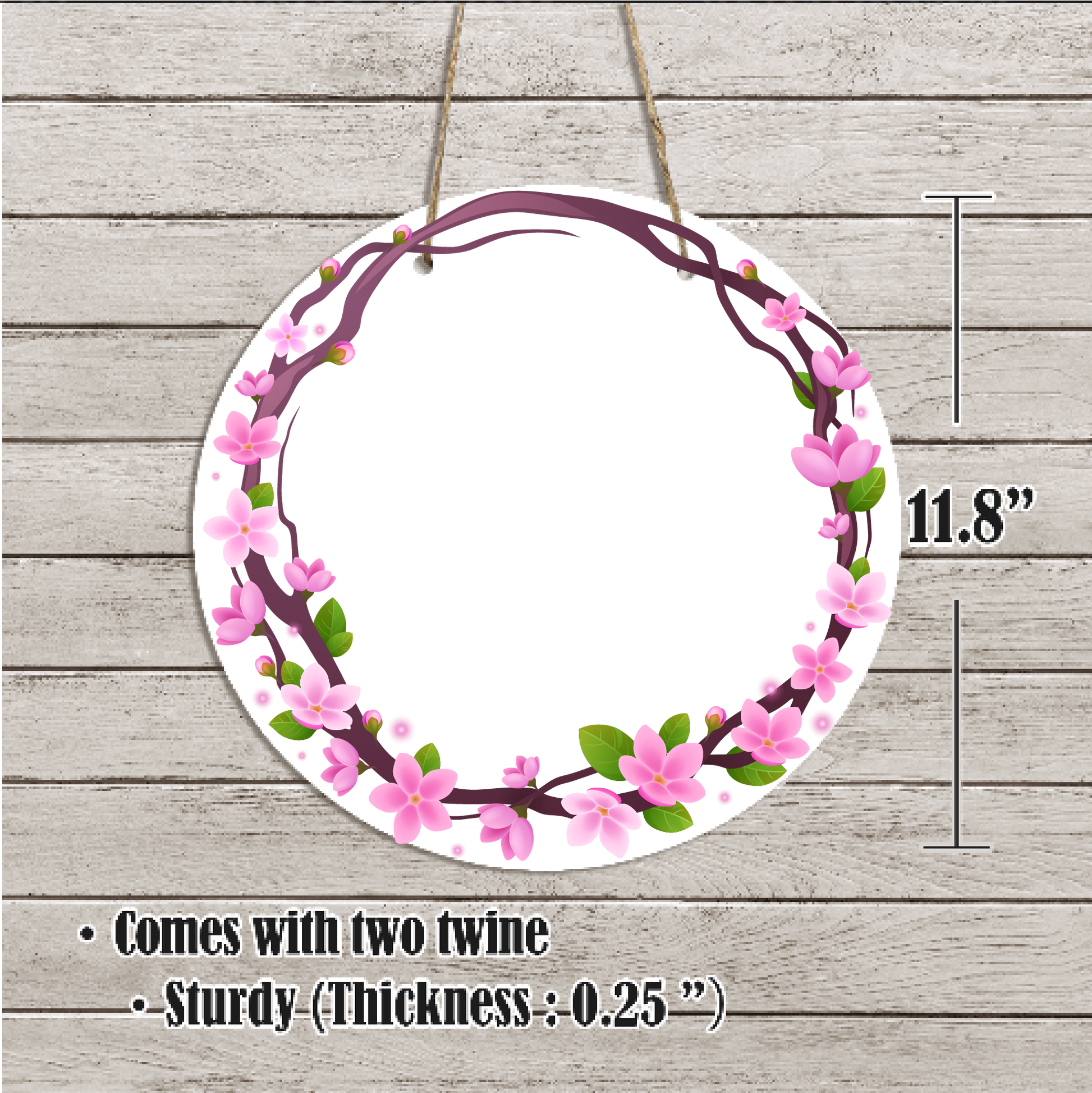 Custom Wooden Door Sign - WagALotBowWow