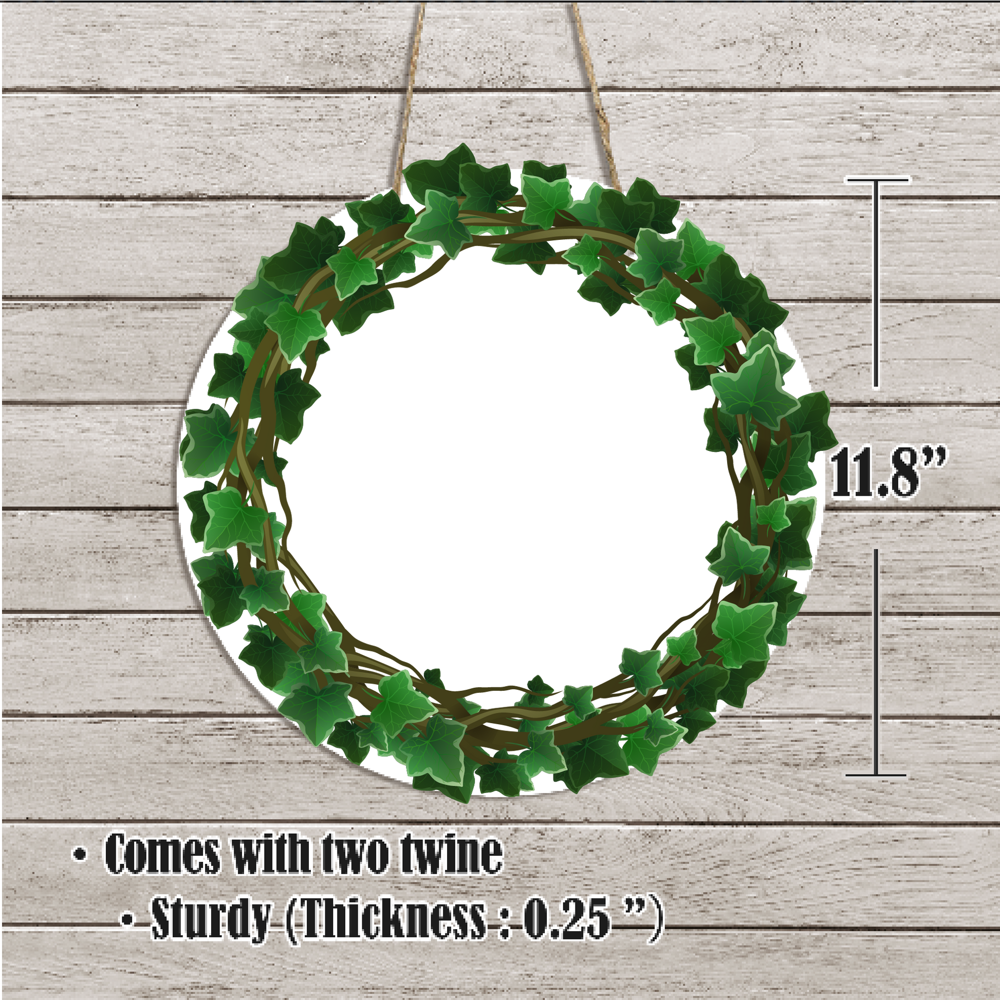 Custom Wooden Door Sign - WagALotBowWow