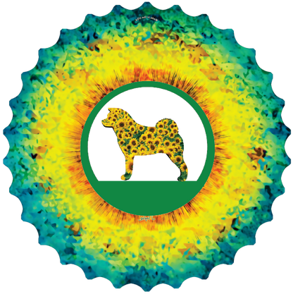 SunFlower Akita WindSpinner - WagALotBowWow