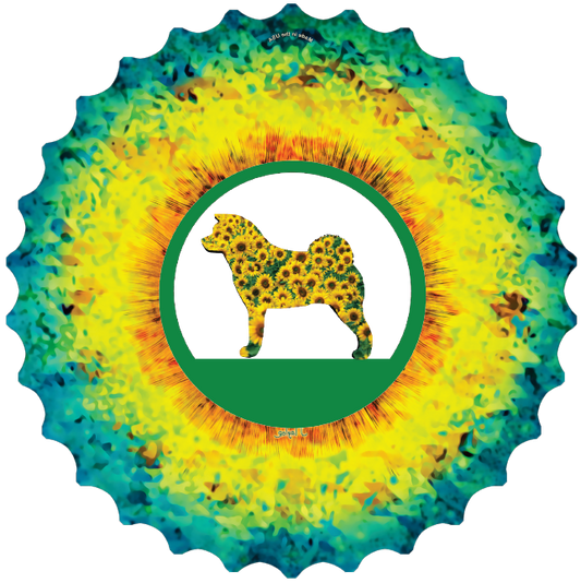 SunFlower Akita WindSpinner - WagALotBowWow