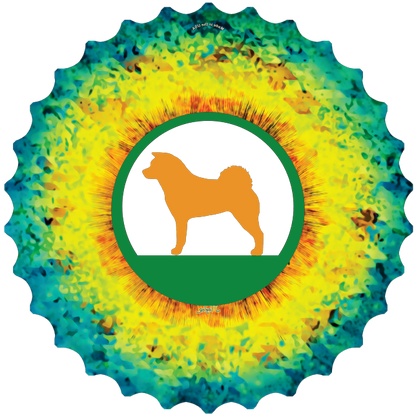 SunFlower Akita WindSpinner - WagALotBowWow