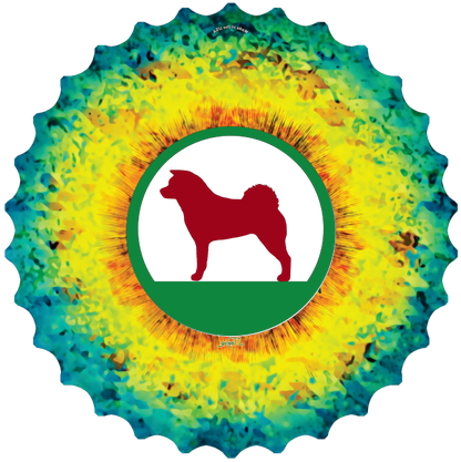 SunFlower Akita WindSpinner - WagALotBowWow