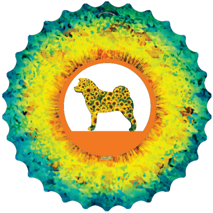 SunFlower Akita WindSpinner - WagALotBowWow