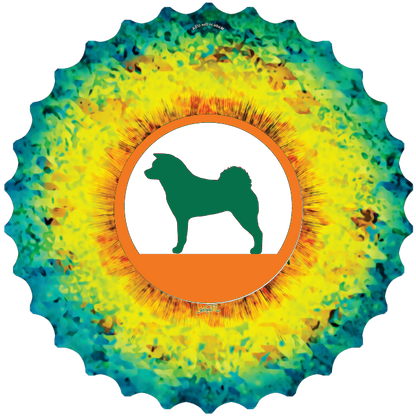 SunFlower Akita WindSpinner - WagALotBowWow