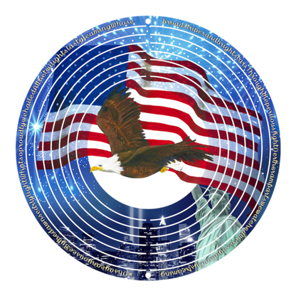 Patriotic Wind Spinners - WagALotBowWow