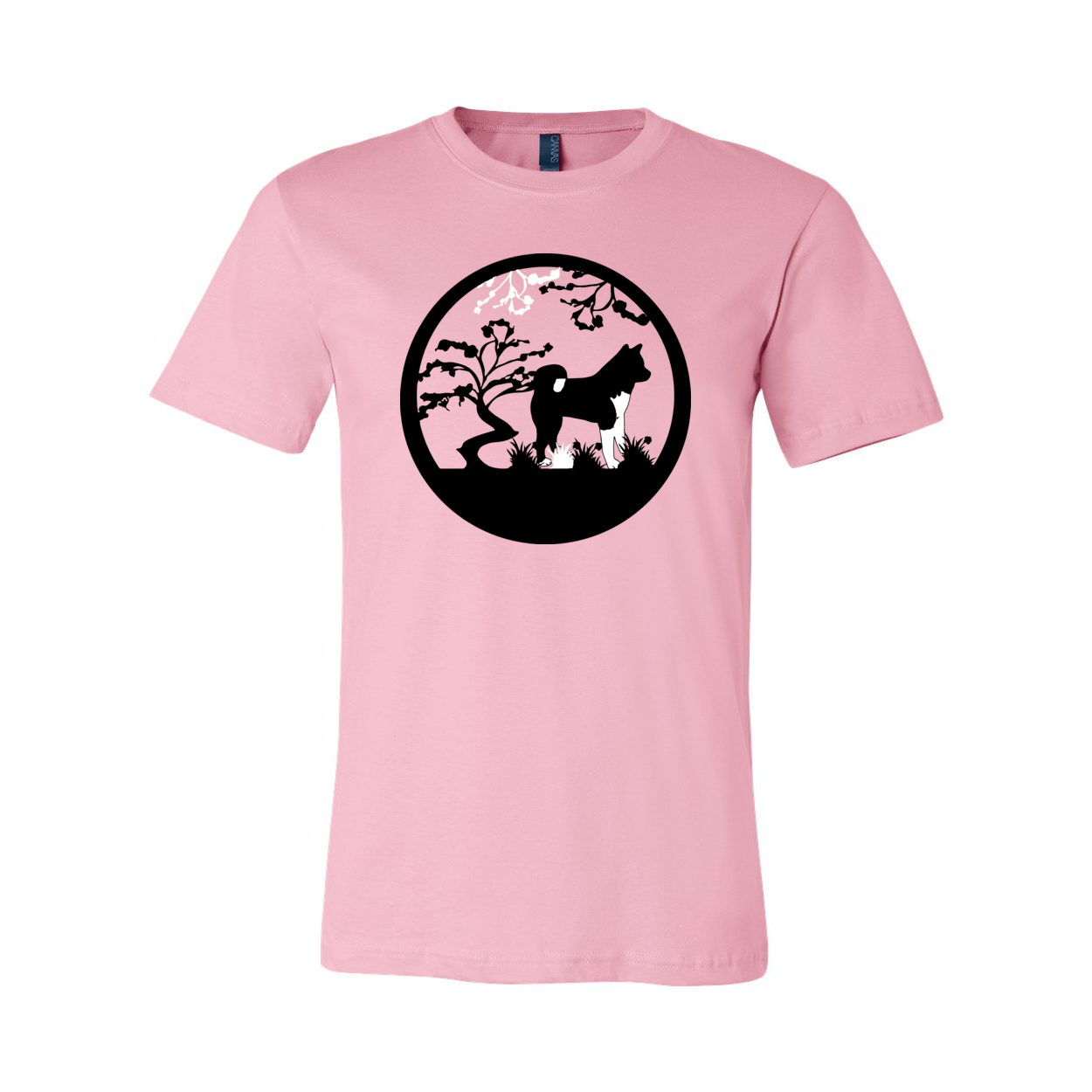 Akita Tree Short Sleeve - WagALotBowWow