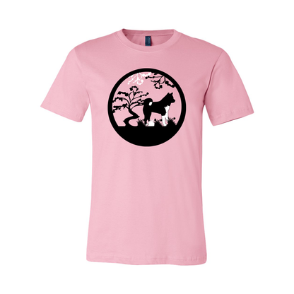 Akita Tree Short Sleeve - WagALotBowWow
