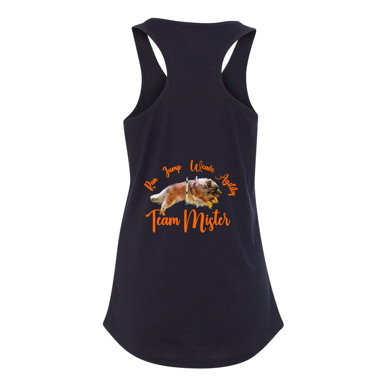 Orlando shirt2 Women's Ideal Racerback Tank - WagALotBowWow