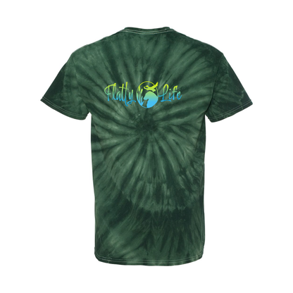 Flatty Life Front/Back Pinwheel SS T-Shirt - WagALotBowWow