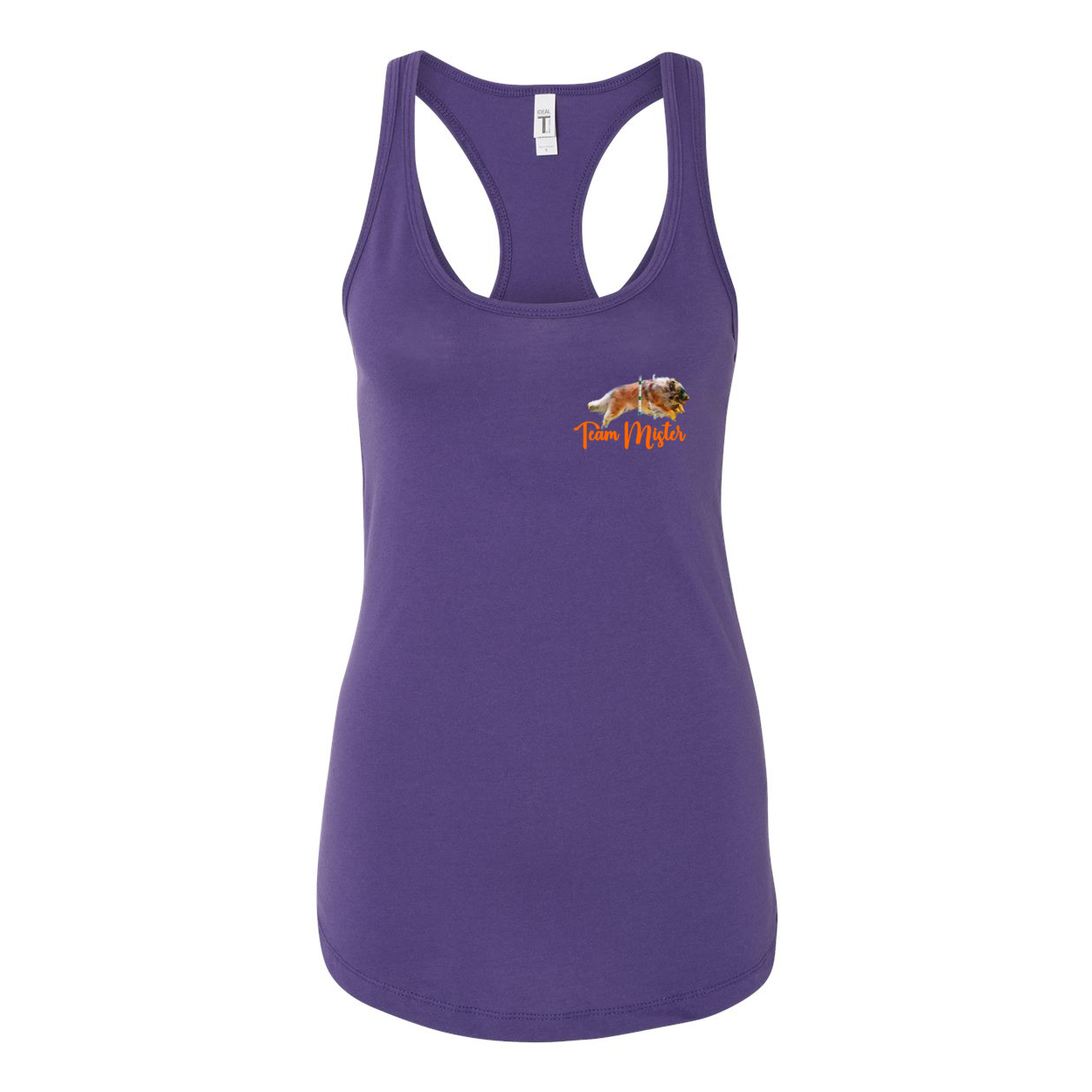 Orlando shirt2 Women's Ideal Racerback Tank - WagALotBowWow