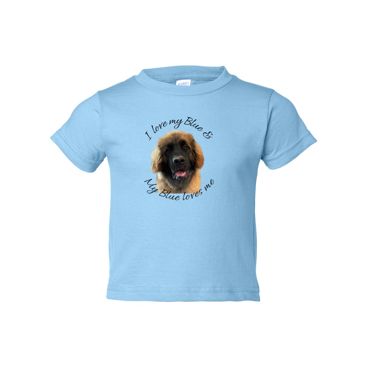 Love Blue Toddler Cotton Jersey Tee - WagALotBowWow