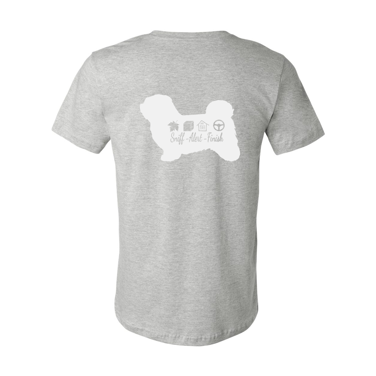 Havanese Scent F/B Unisex SS Jersey Tee - WagALotBowWow