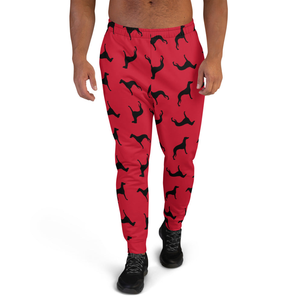 Men's Joggers Whippet Silhouettes - WagALotBowWow