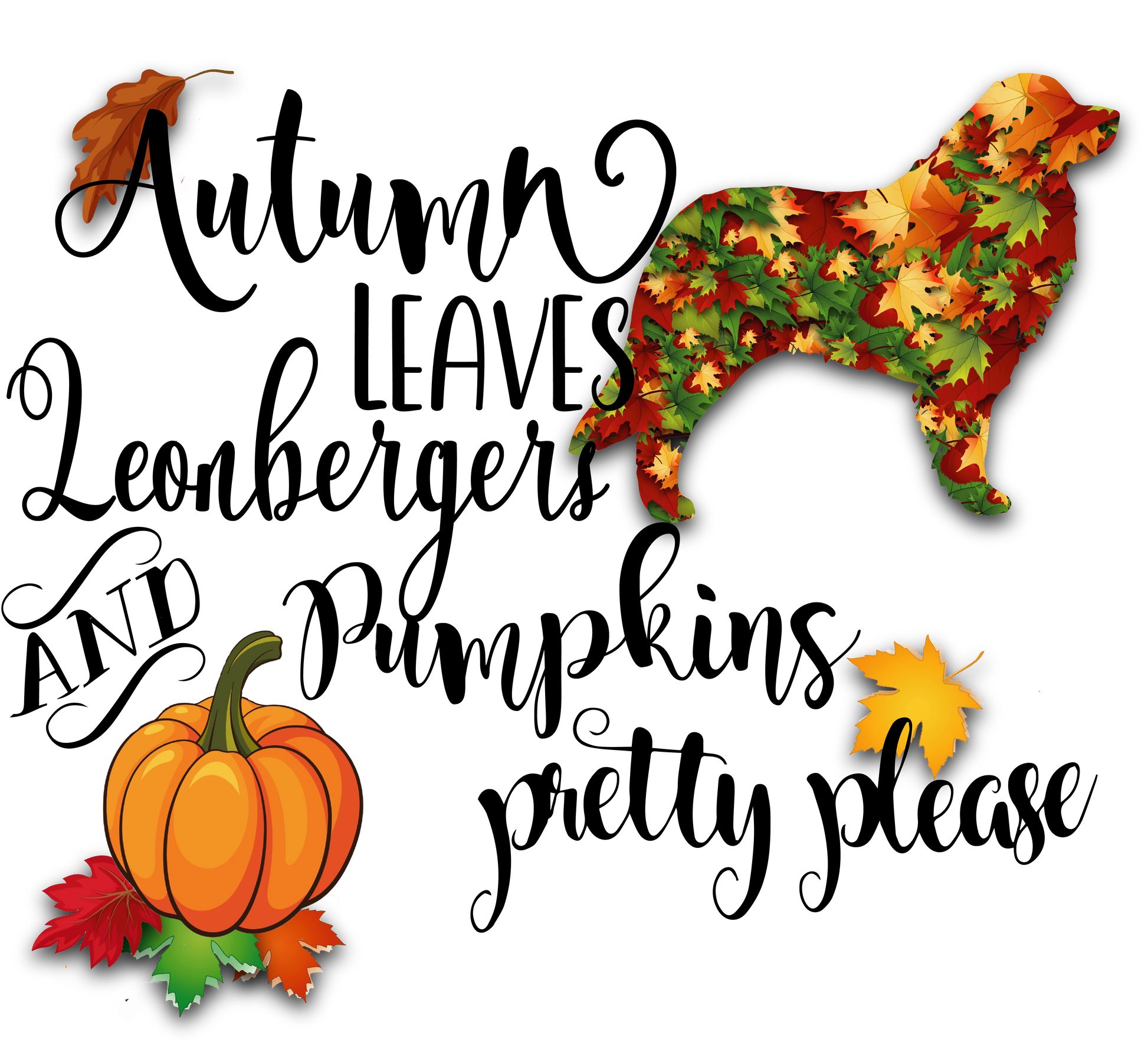 Autumn Akita BLK Cotton Long Sleeve T-Shirt - WagALotBowWow