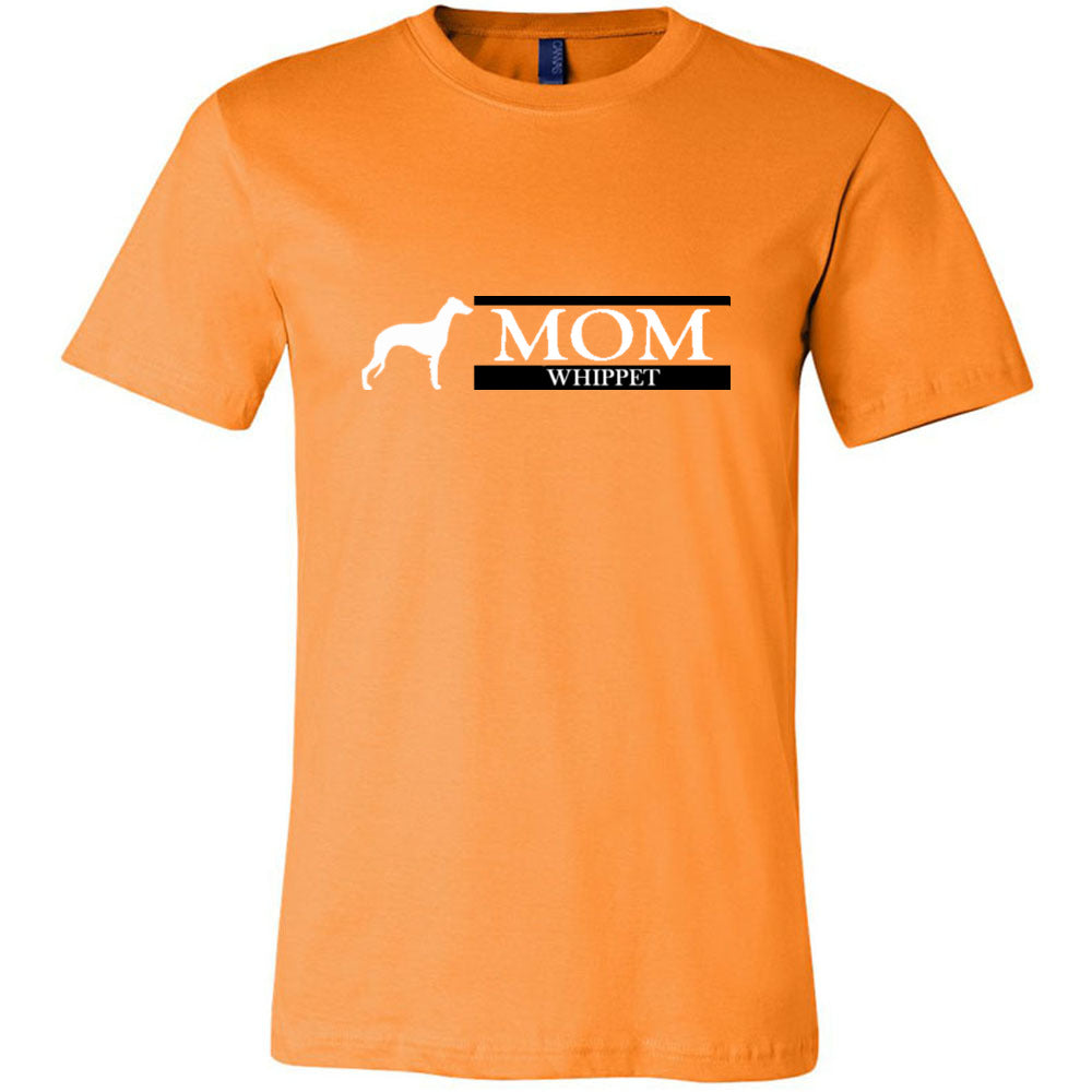 Whippet Mom White Unisex Short Sleeve Jersey Tee - WagALotBowWow