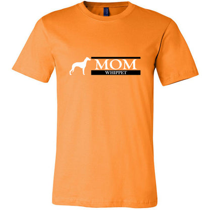 Whippet Mom White Unisex Short Sleeve Jersey Tee - WagALotBowWow