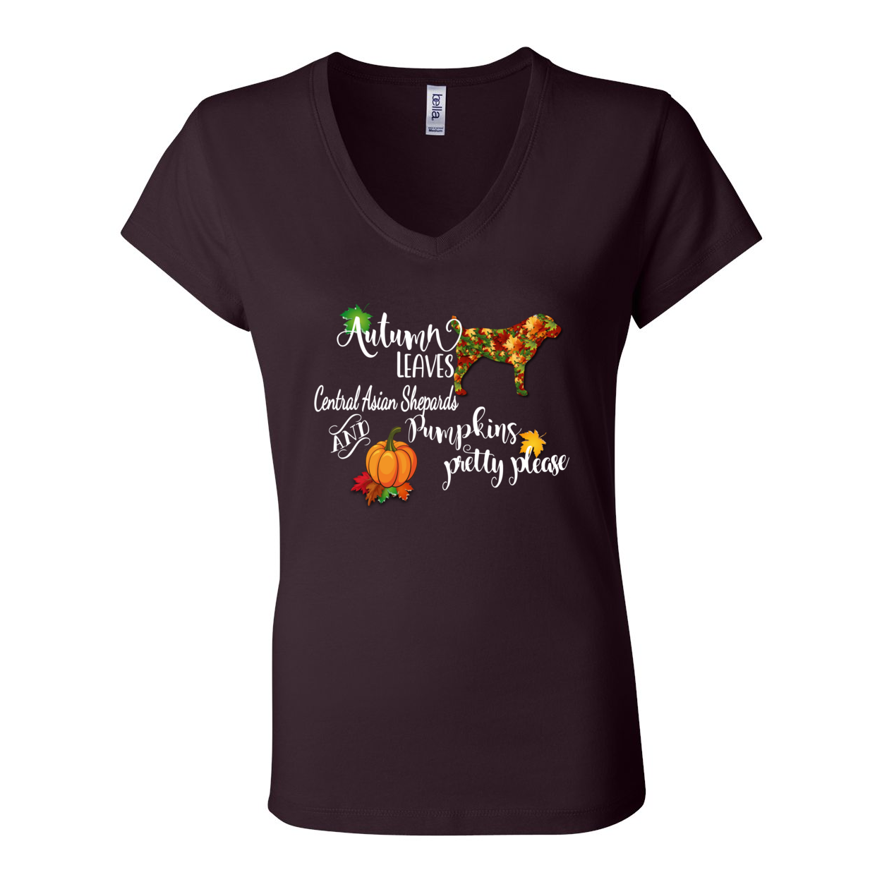 CAS Autumn Short Sleeve Jersey V-Neck Tee - WagALotBowWow