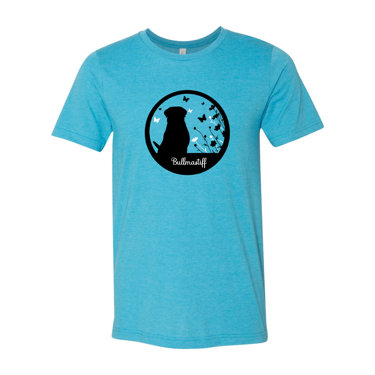 Bullmastiff Flowers Unisex SS 2XL,3XL,4XL - WagALotBowWow