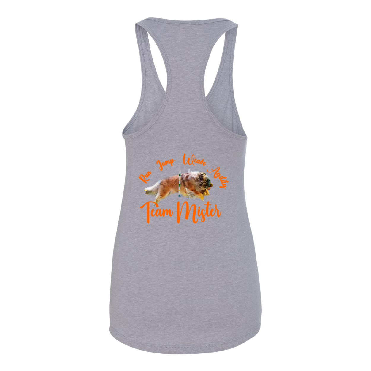 Orlando shirt2 Women's Ideal Racerback Tank - WagALotBowWow