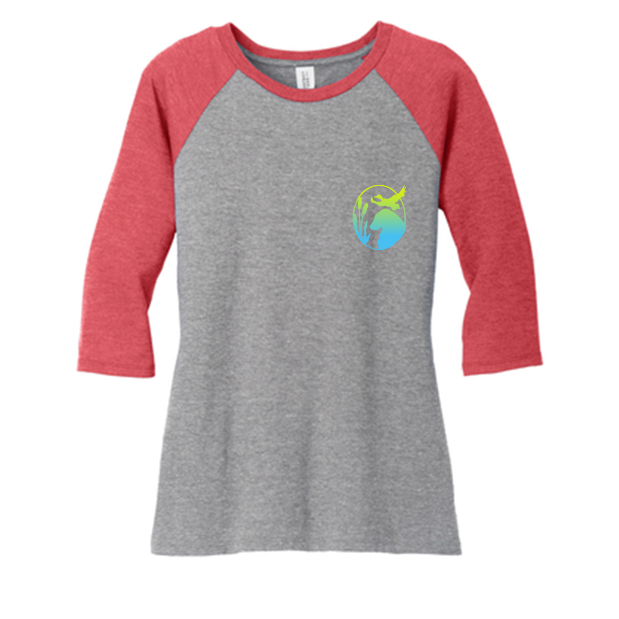 Flatty Life 3/4-Sleeve Raglan - WagALotBowWow